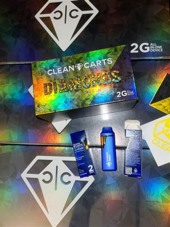Clean Carts disposables 2G Clean carts live resin disposable