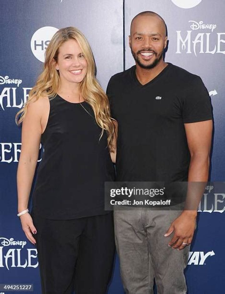 Donald Faison and wife CaCee Cobb attend Wish I Was Here premiere in