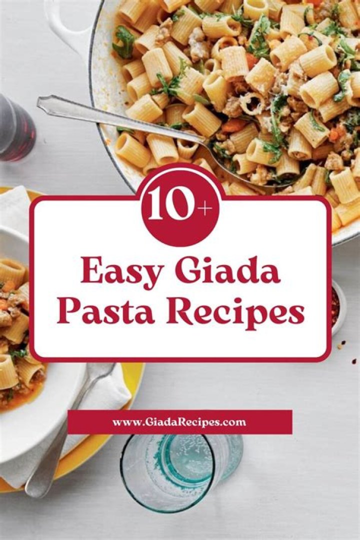 Giada Recipes, Pasta Recipes, Cooking Recipes, Pasta Sauce Recipes
