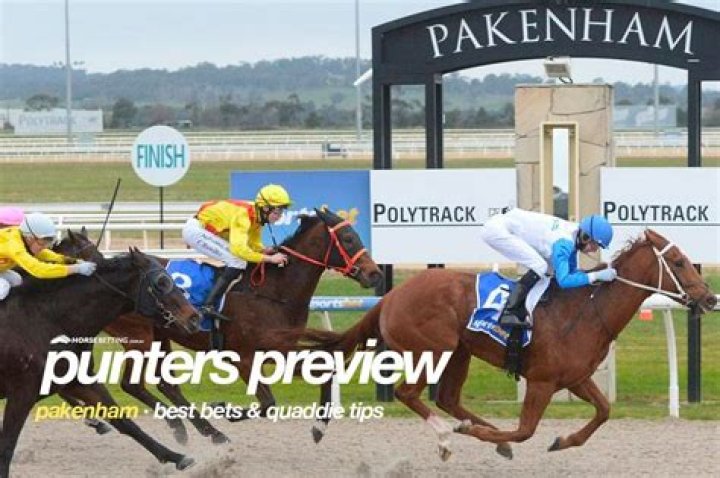 Horse racing tips Pakenham Synthetic best bets, odds preview with Brad