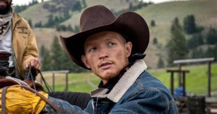 Jefferson White Yellowstone Jimmy Hurdstrom Suede Jacket