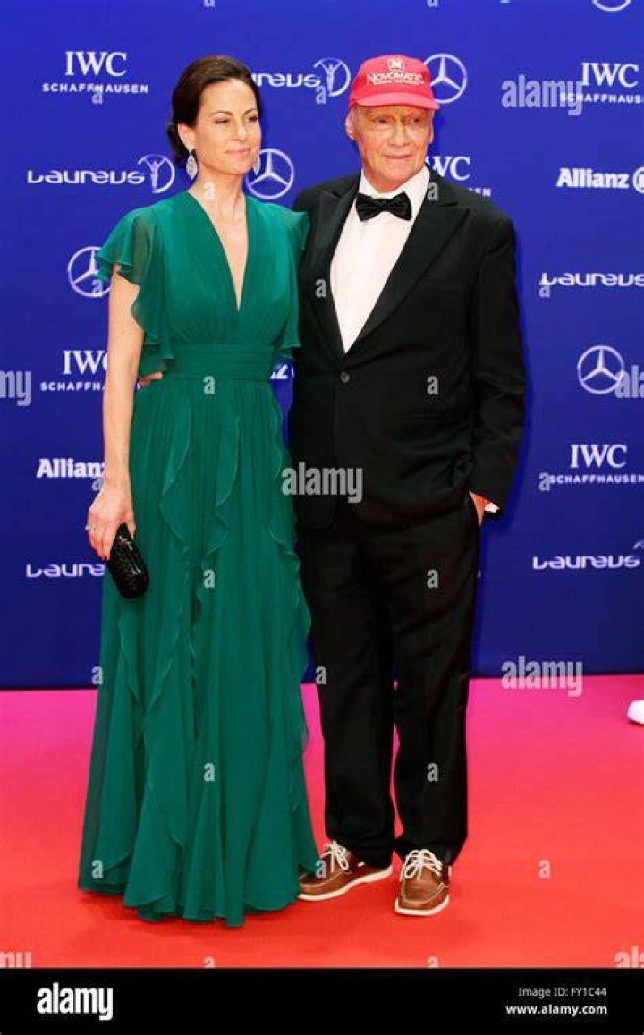 Niki Lauda&rsquo;s wife Birgit, 30 years his junior, saved his life by