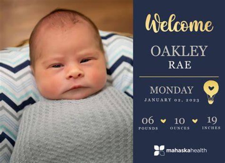 Oakley Rae! Mahaska Health