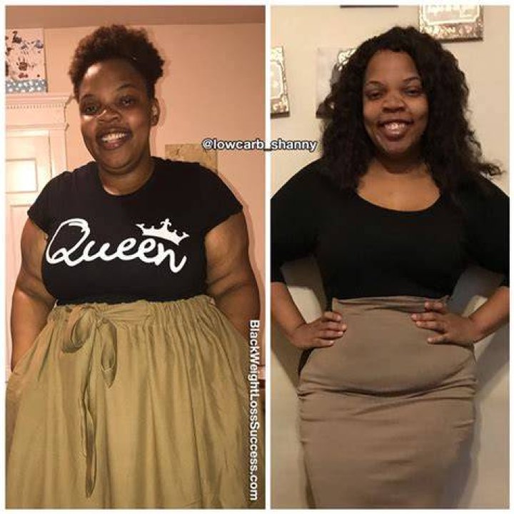 Shant&egrave; lost 43 pounds Black Weight Loss Success