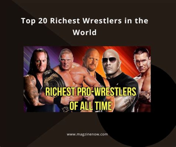Top 15 richest wrestlers of all time and their net worth Tuko.co.ke